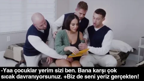 Yetimhaneye yüklü bağışta bulunan karı oğlanlar tarafından taciz edildi